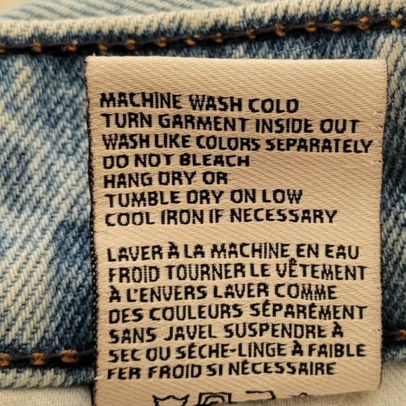 Revice Ex Boyfriend High Waisted Distressed Cheeky Mom Jeans Sz 31 - Picture 12 of 12